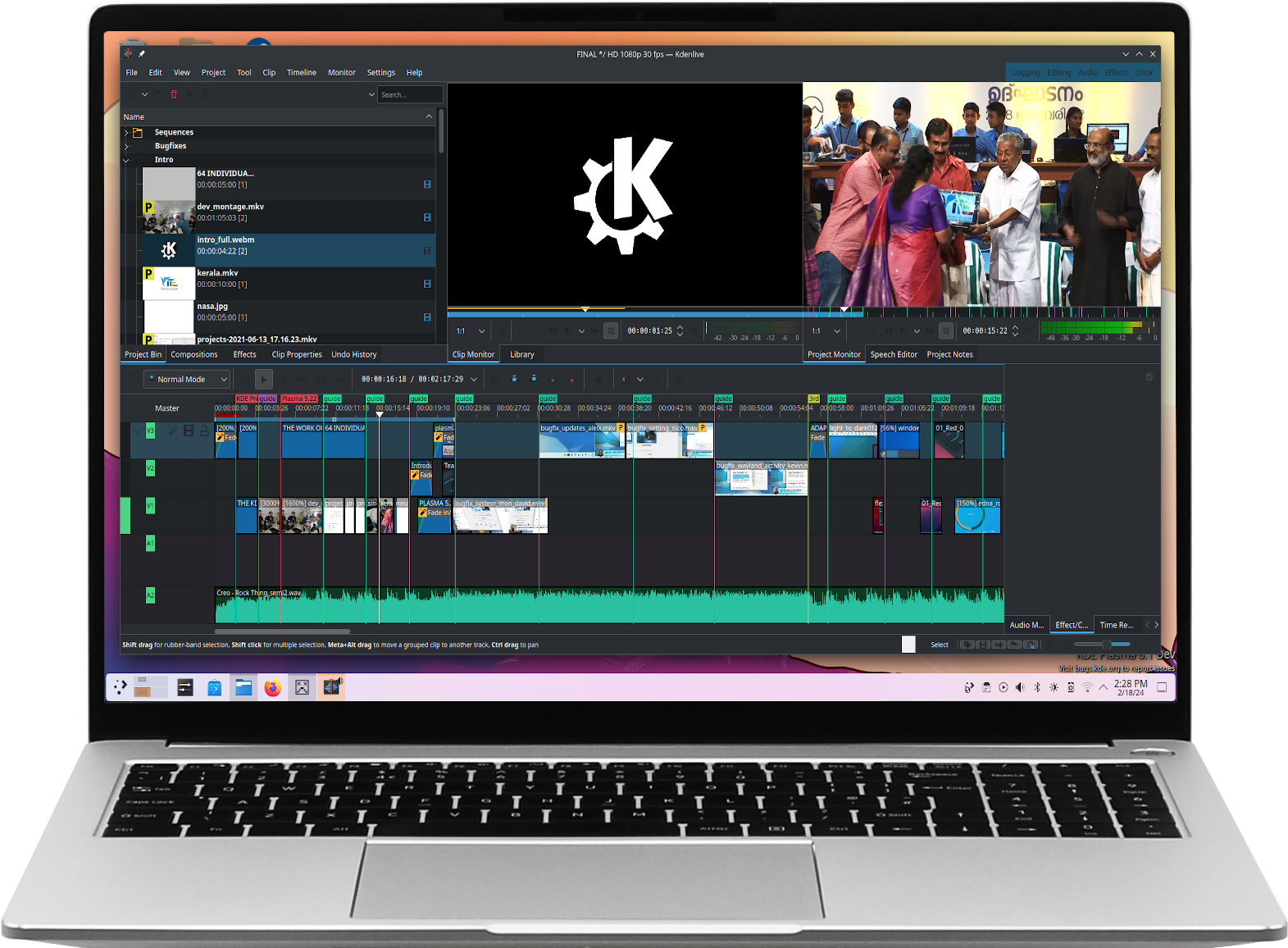 Edit your ads, films and vlogs with Kdenlive