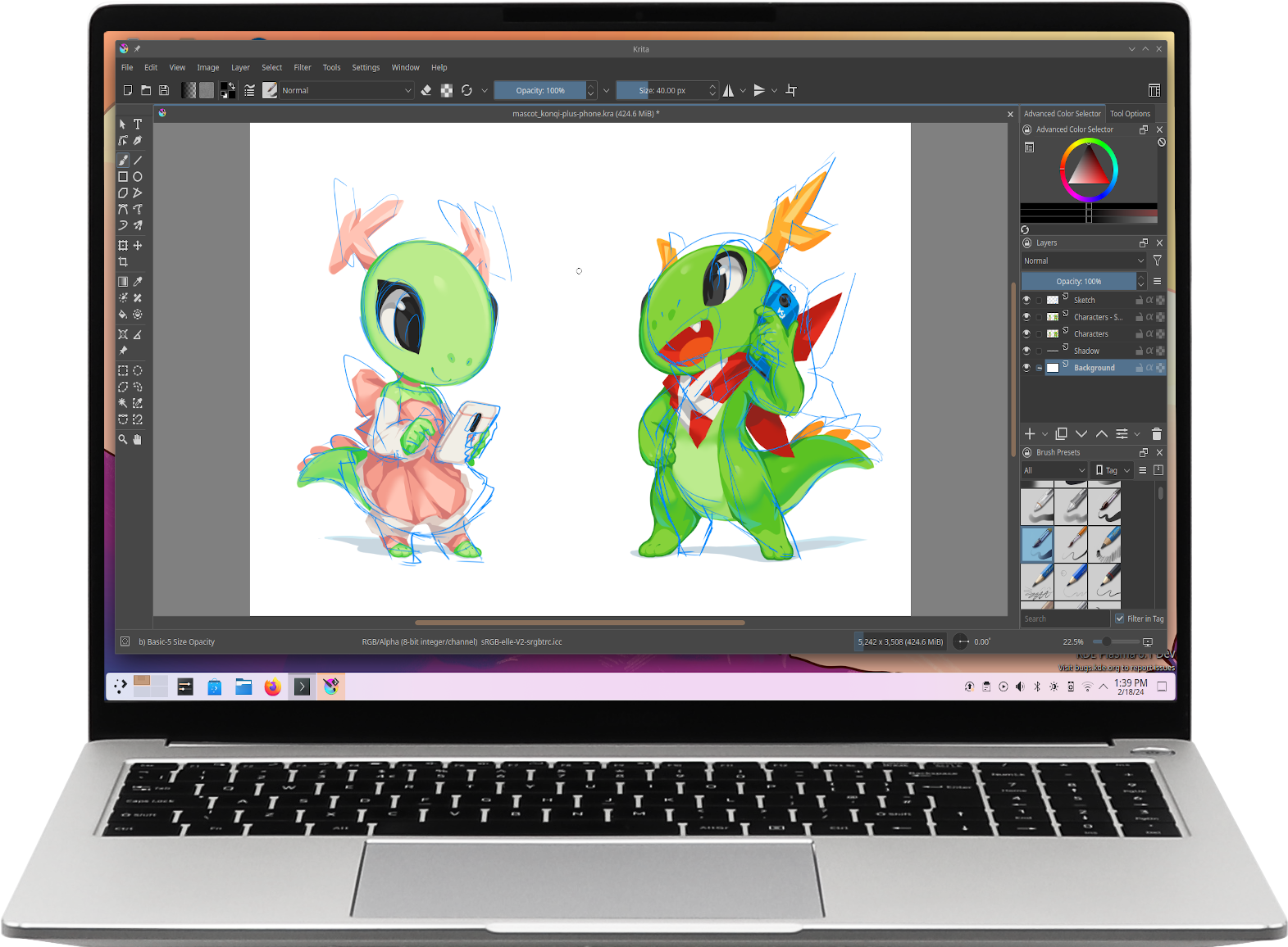 Paint like a maestro with Krita